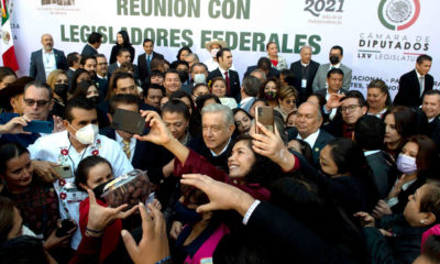 “Sacaremos adelante la reforma eléctrica”, prometen diputados a AMLO