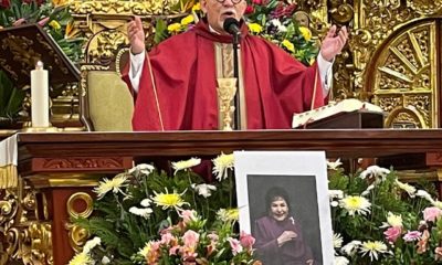 misa, Carmen Salinas, Padre José de Jesús Aguilar,