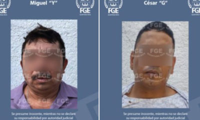 Capturan a 2 presuntos responsables de balacera en Puerto Morelos