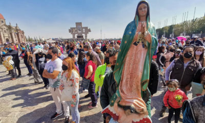 Arriban más de 400 mil peregrinos a la Basílica de Guadalupe
