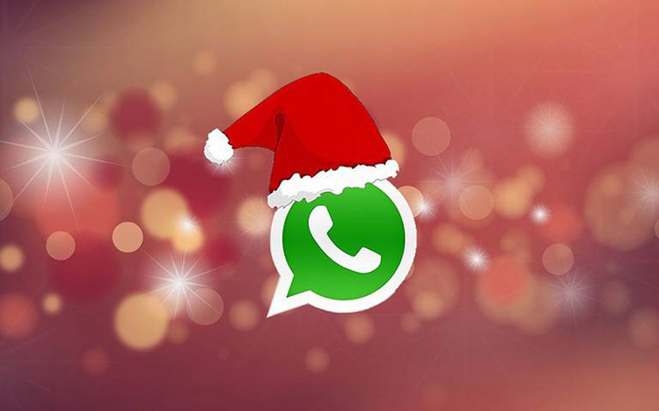 Ya puedes poner a whatsapp en modo navideño; aquí los pasos