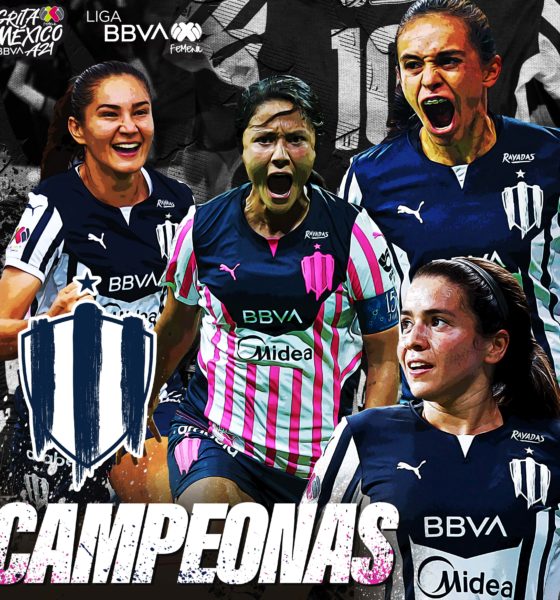 Rayadas monarca de la Liga MX femenil. Foto: Twitter