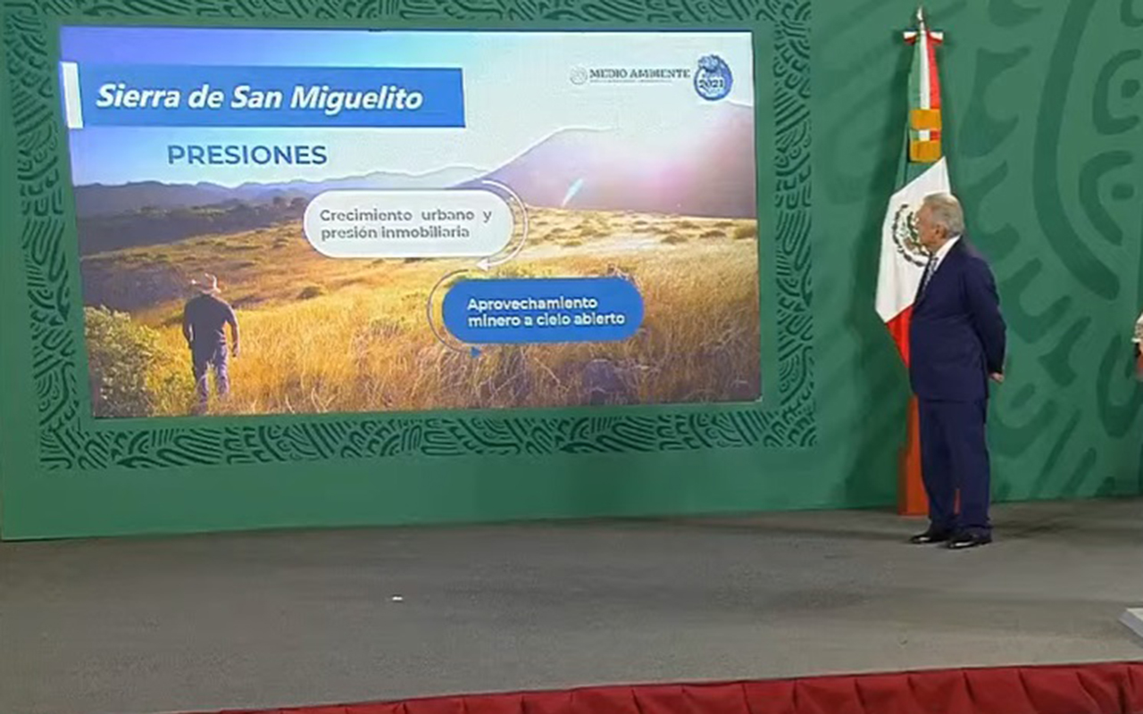 Sembrando Vida reforestará Sierra de San Miguelito en SLP