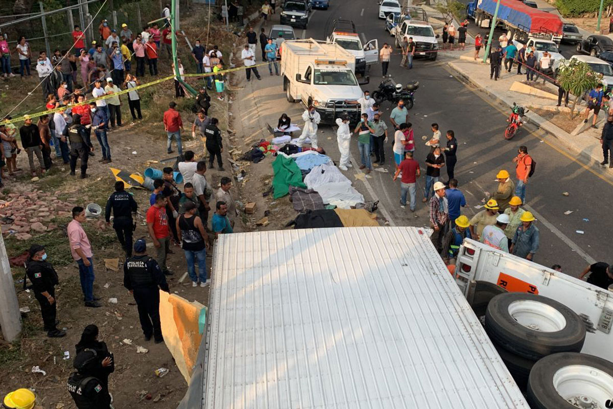 Presidente de Guatemala lamenta muerte de migrantes en accidente