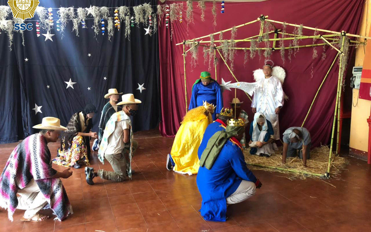 Con pastorelas, internos de penales de la CDMX fomentan tradiciones populares