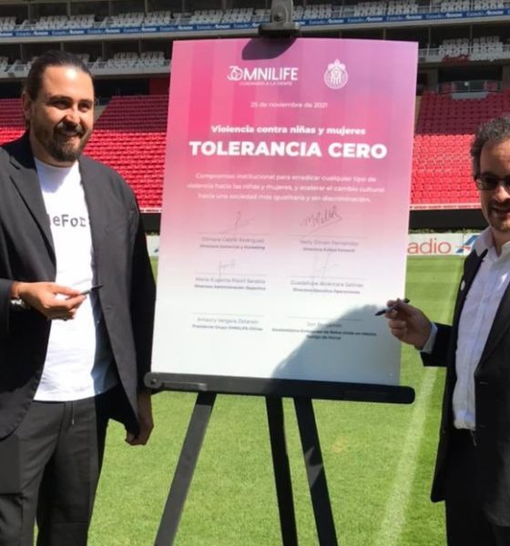 Amaury Vergara con Chivas. Foto: Twitter