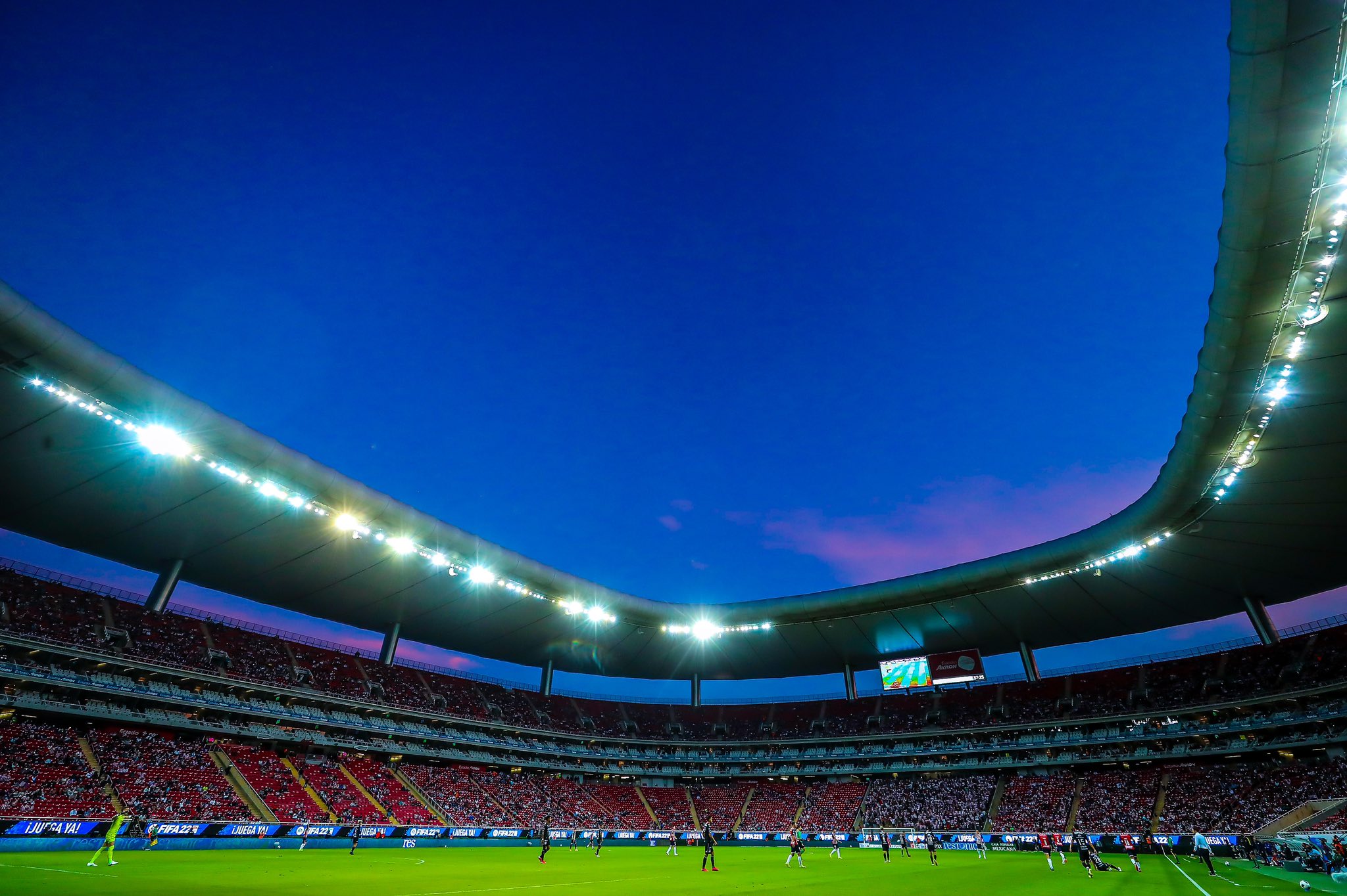 El estadio Akron de Chivas en Jalisco. Foto: Twtiter Chivas