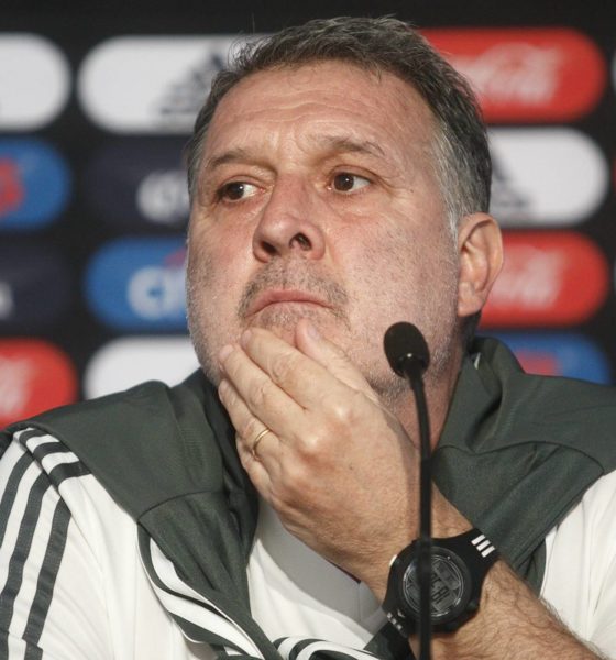 Gerardo Martino con la selección mexicana. Foto: Cuartoscuro