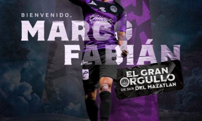 Marco Fabián con Mazatlán. Foto: Twitter