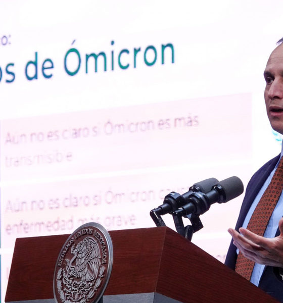 Ómicron va a la baja en contagios: López Gatell