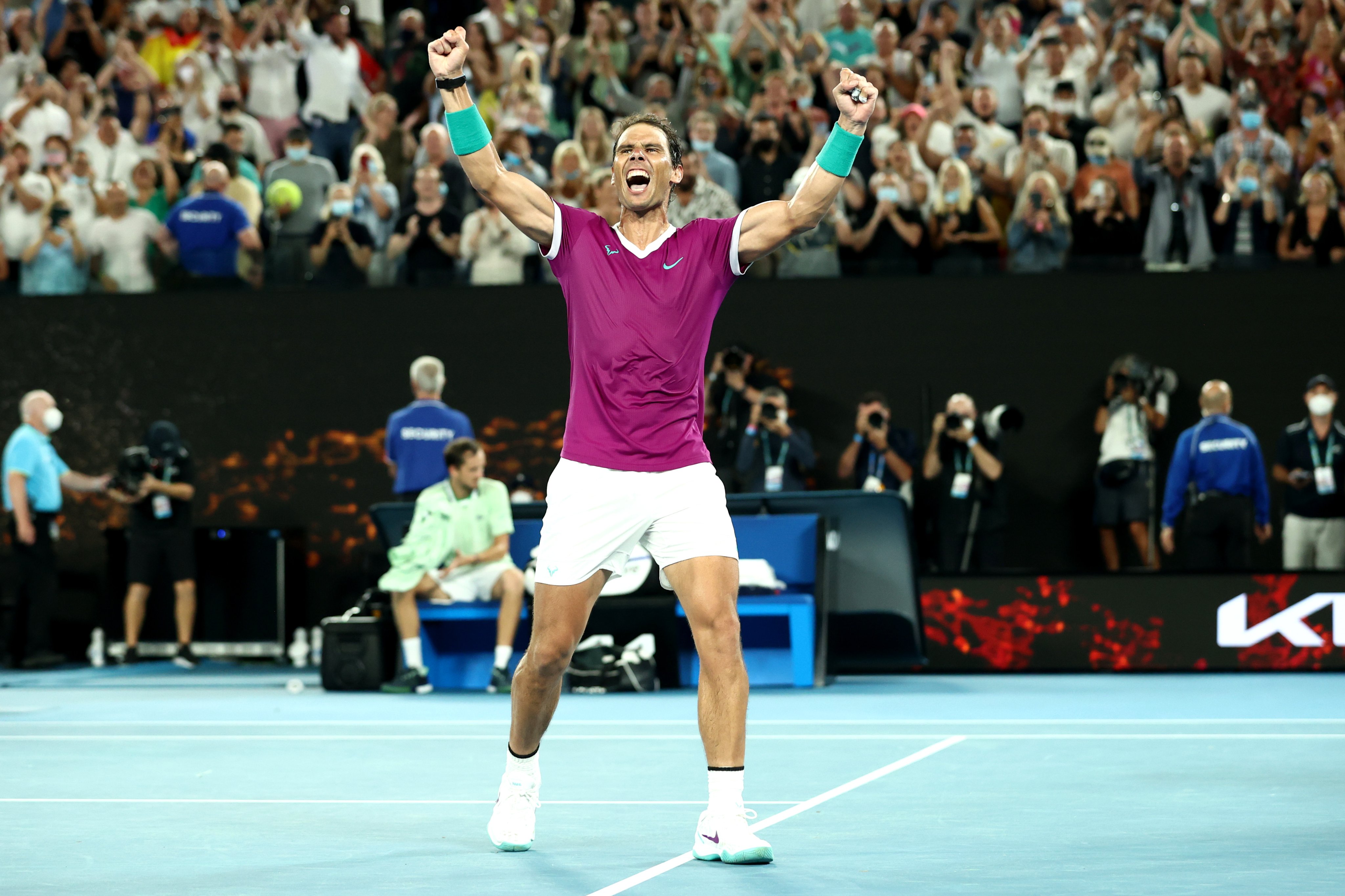 Rafael Nadal conquistó el Abierto de Australia. Foto: Twitter