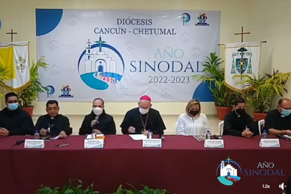 Con encuesta sobre lo que esperan de la Iglesia católica, anuncian Año Sinodal 2022-2023 en Quintana Roo