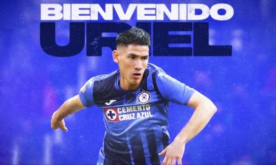 Uriel Antuna con Cruz Azul. Foto: Twitter