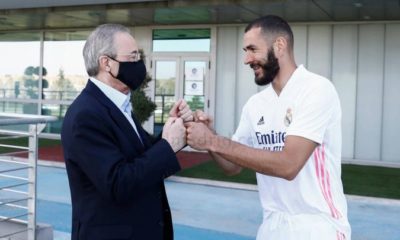 Florentino Pérez presidente del Real Madrid: Foto: twitter