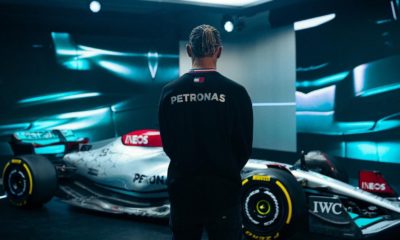 Lewis Hamilton con Mercedes. Foto: Twitter