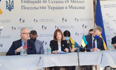 Embajadora de Ucrania pide a México definir su postura por invasión rusa