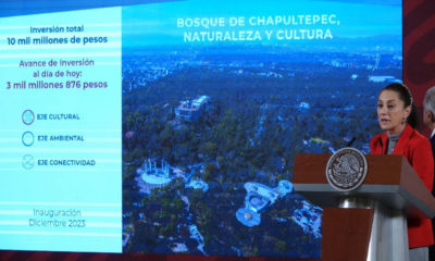 Peña Nieto convertía Bosque de Chapultepec en “nuevo Santa Fe”: Sheinbaum