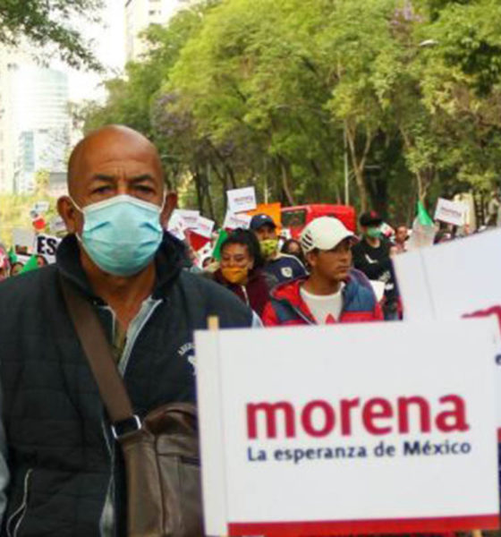 INE ordena el retiro de publicación de Morena por Revocación de Mandato