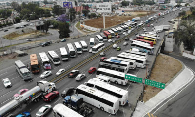 Con bloqueos, transportistas exigen seguridad en las carreteras