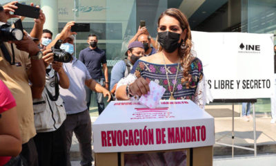 Pese al INE, gobernadores de Morena celebran resultado de Revocación de Mandato