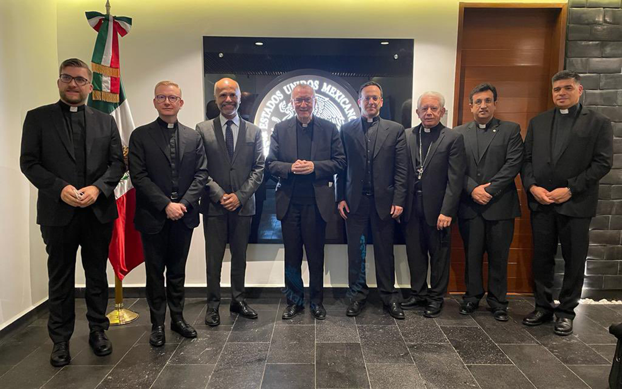 Cardenal Pietro Parolin llegó a México; participará en encuentro académico de Laicidad abierta y libertad religiosa