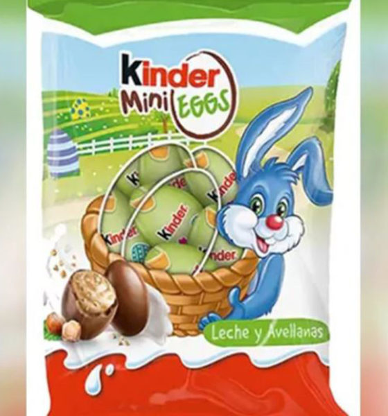 Alertan en México sobre posible contaminación por salmonella de “Kinder mini eggs”