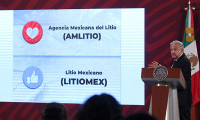 Rechaza López Obrador que empresa para administrar litio se llame "AMLITIO"