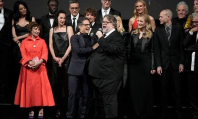 Guillermo del Toro y Gael García en Cannes