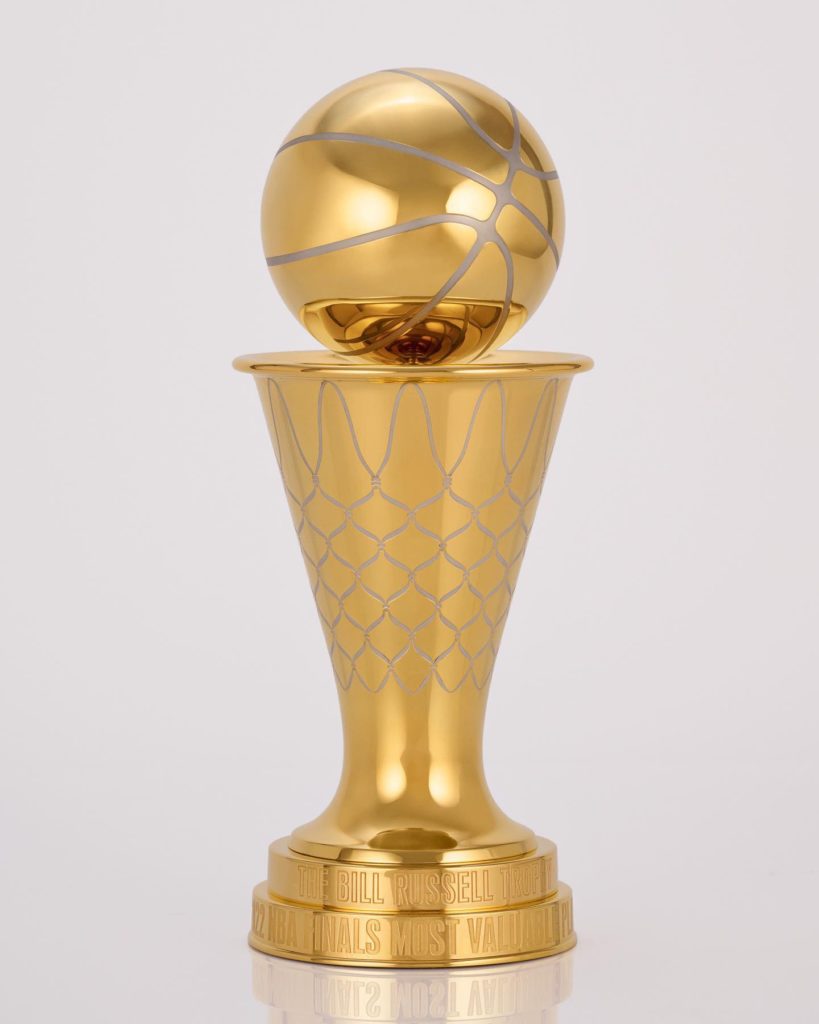 La nueva línea de trofeos de la NBA para las Finales 2022 - Siete24