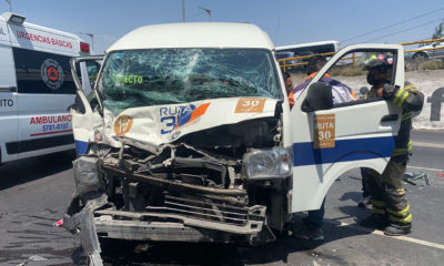 Choque en autopista México-Pachuca deja 11 lesionados