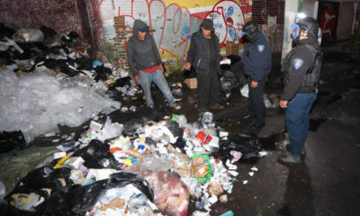 Remiten a vecinos ante juez calificador por tirar basura en calles de alcaldía Cuauhtémoc