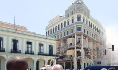 Explota hotel Saratoga en La Habana; hay personas atrapadas