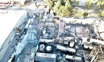 Incendio en zona industrial de Cuautitlán deja 6 lesionados
