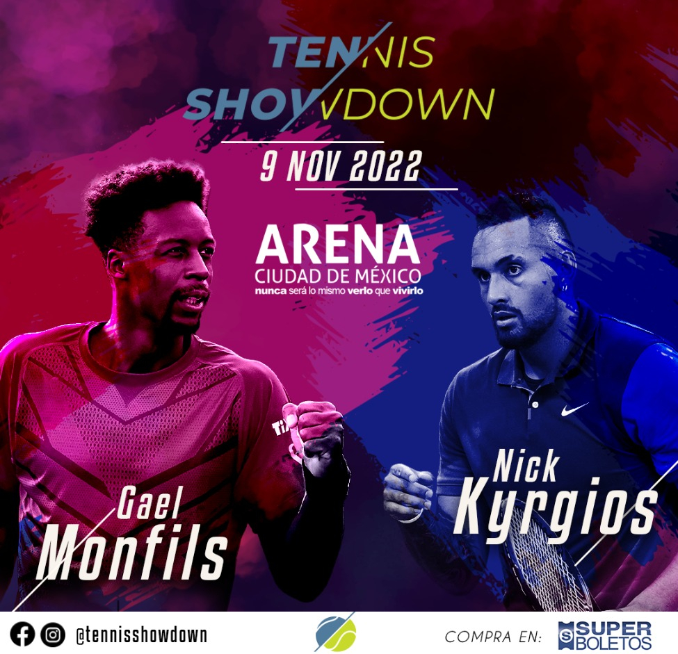 Gaël Monfils y Nick Kyrgios jugarán en la Ciudad de México. Noticias en tiempo real