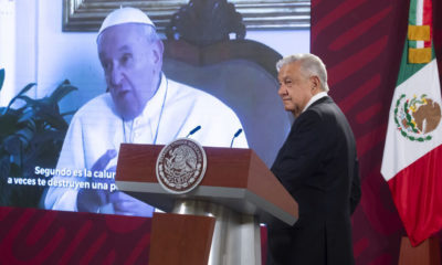 Papa Francisco es el dirigente espiritual y político más importante: AMLO