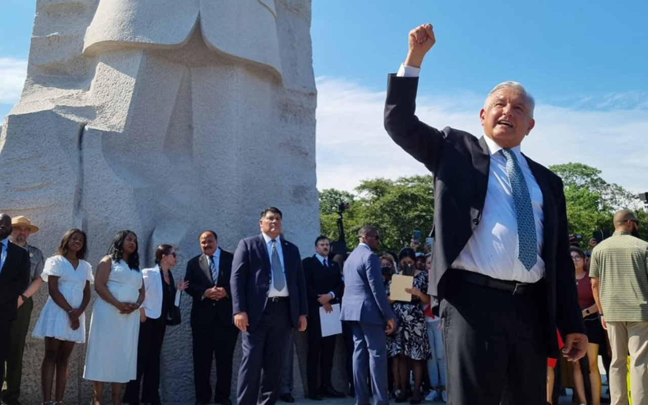 “Fue un éxito la gira de López Obrador por EU”: gobernadores de Morena