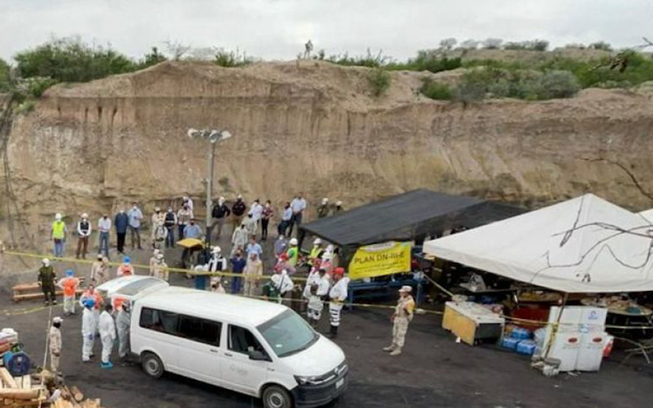 “Esperamos encontrar a salvo a mineros en Coahuila”: AMLO