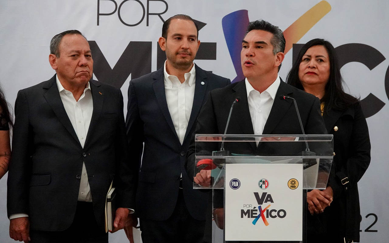 Va por México rechaza ataques en contra del priista Alejandro Moreno