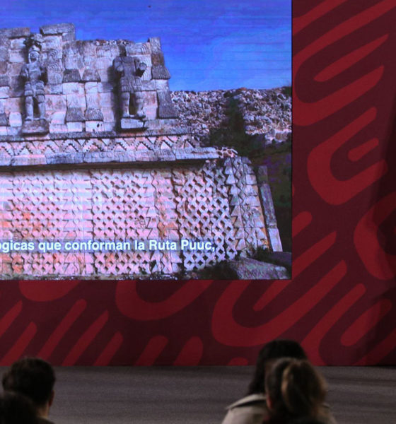 AMLO resalta recuperación de zonas arqueológicas cercanas al Tren Maya
