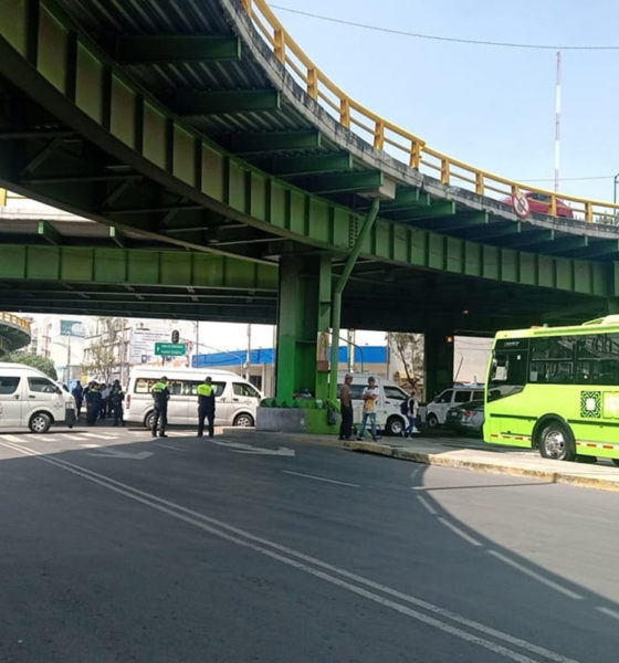 Por supuesta corrupción, transportistas del Edomex bloquearon accesos a CDMX