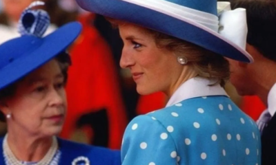 Diana y la reina Isabel