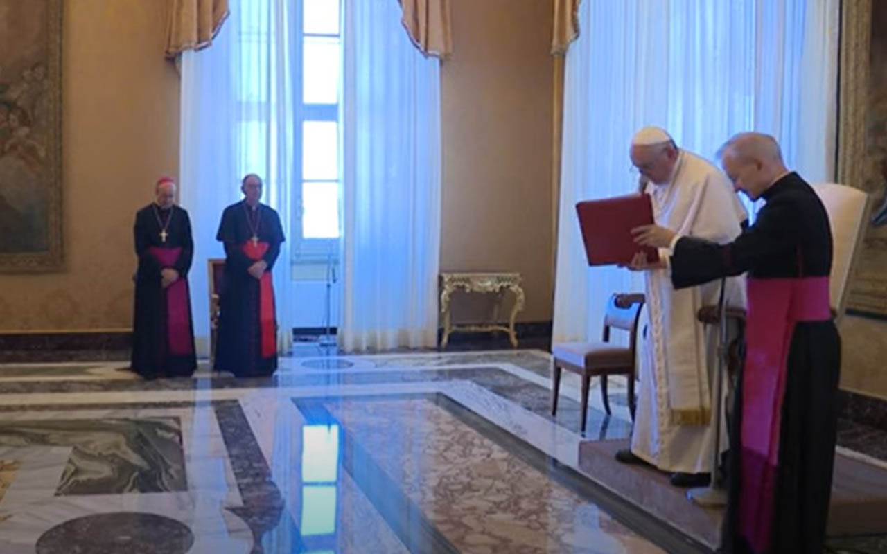 Nuncios Apostólicos destacan en momentos de turbulencia y desconcierto: Papa Francisco