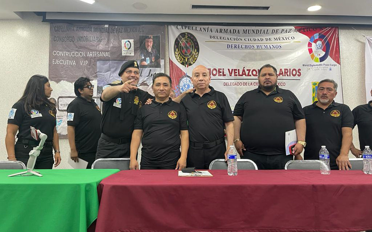 Armada Mundial de Paz México defenderá a transportistas del Valle de México