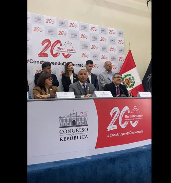 Congresistas peruanos se oponen a injerencia de la OEA en la soberanía, libertad y valores