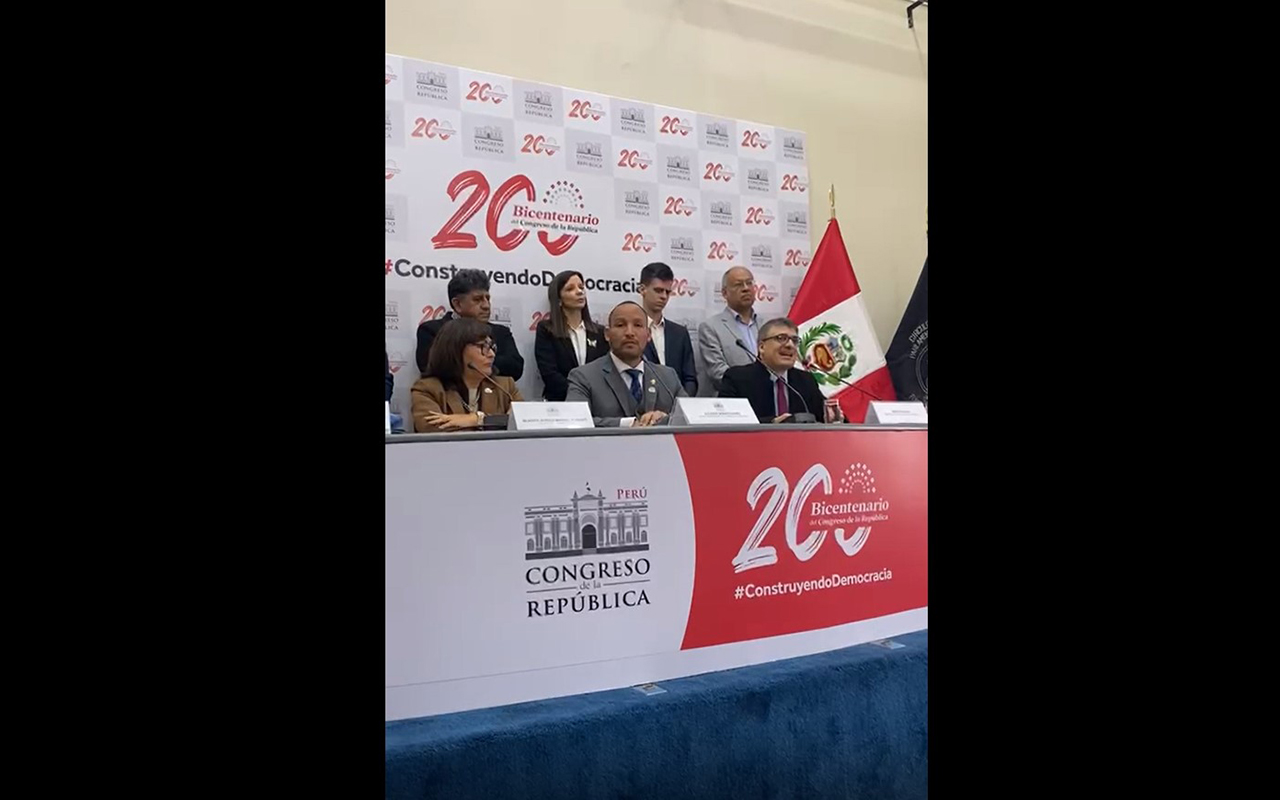 Congresistas peruanos se oponen a injerencia de la OEA en la soberanía, libertad y valores