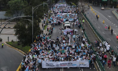 ¡Por las dos vidas! Miles marcharon en favor de la protección de la vida humana y la paz