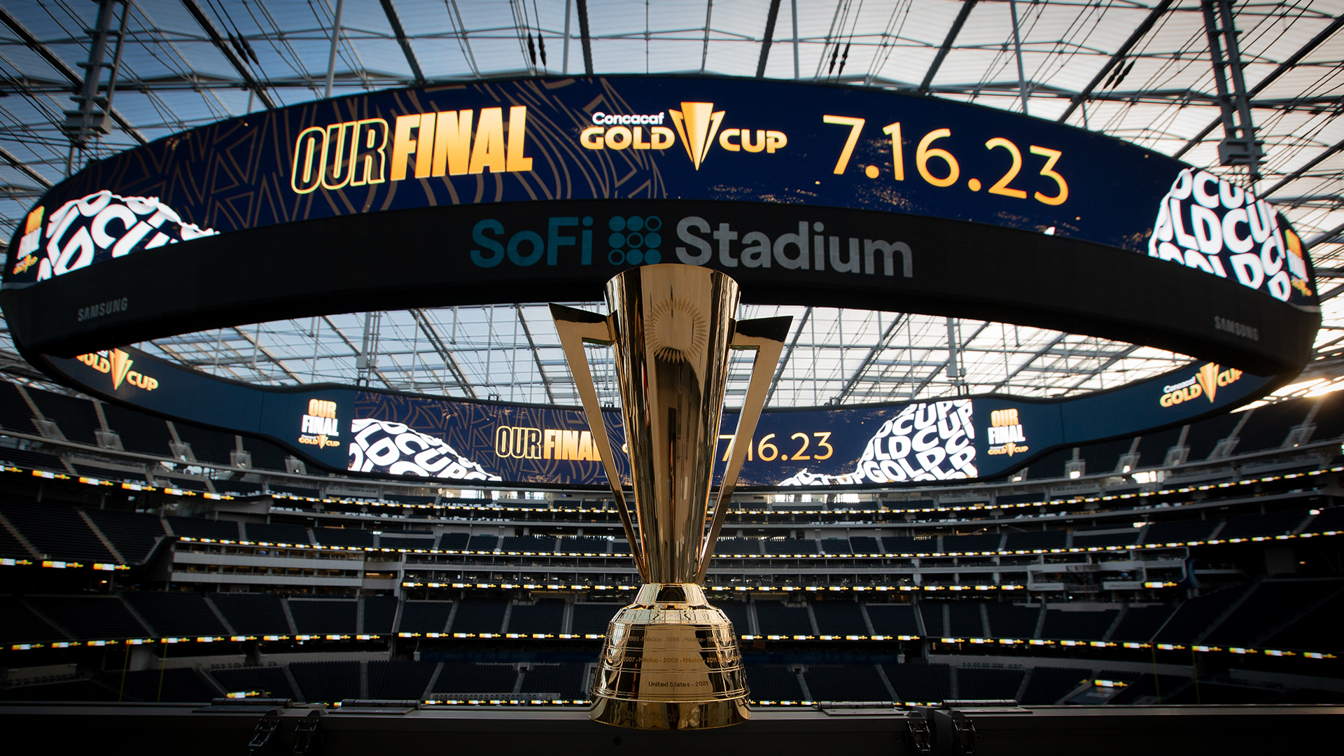 SoFi Stadium será la sede de la Final de la Copa Oro 2023. Noticias en tiempo real