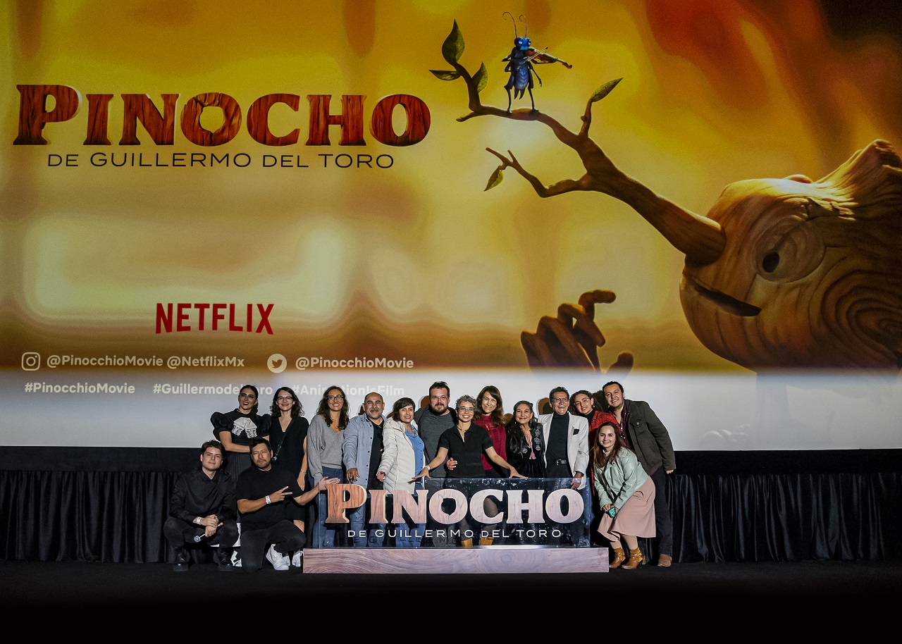 Premier de Pinocho de Guillermo del Toro