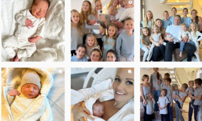 “Bienvenido a nuestra familia, precioso bebé”: madre da a luz a su onceavo hijo