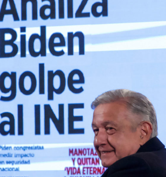 “Biden ya habló con Lorenzo Córdova”, ironiza López Obrador